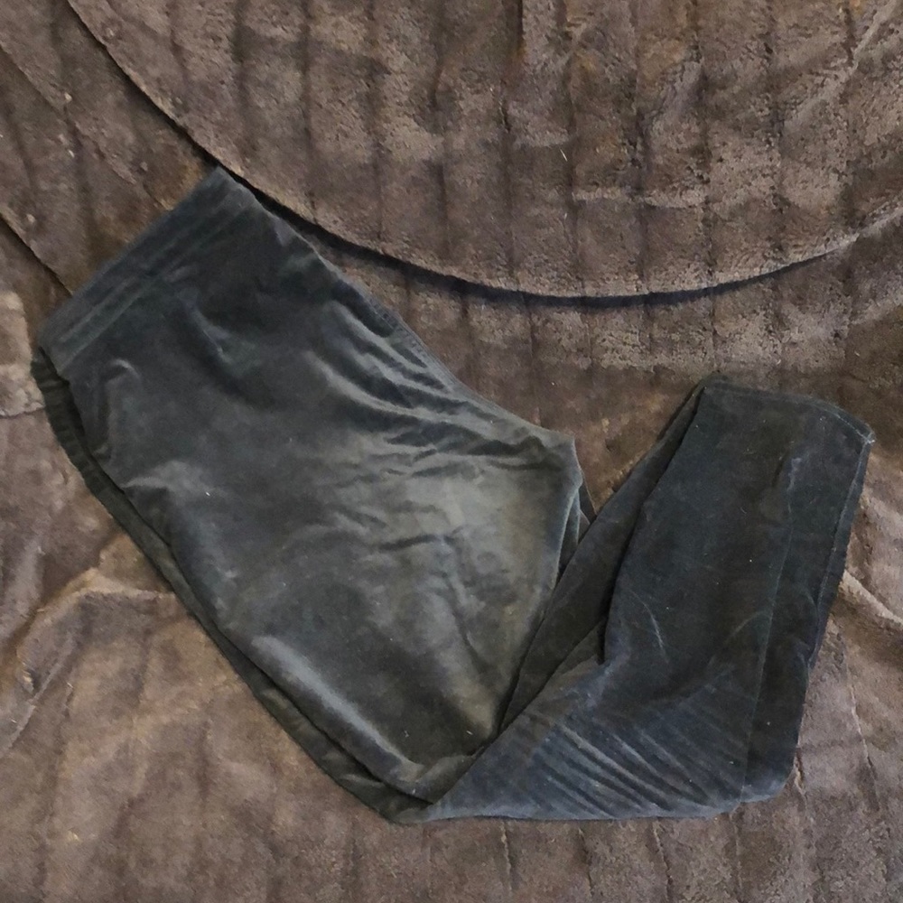 Velvet leggings